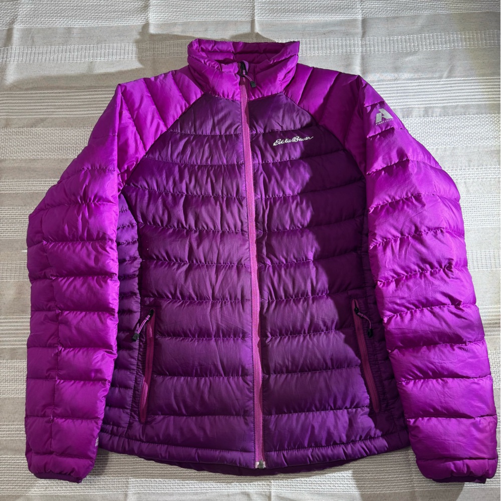 Eddie Bauer Purple Puffer Jacket